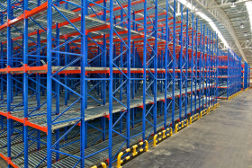 Pallet Racking allowing for a Carton Flow system